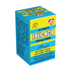 Folic Acid 400mcg Orange Flavour Tablets