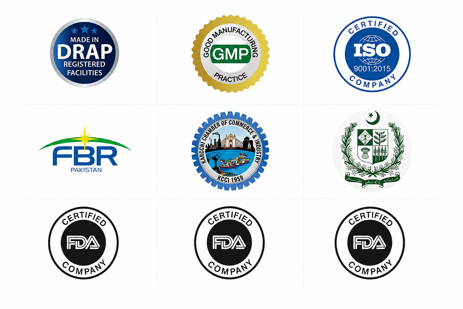 Nutrasource Certifications