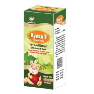 ByeKuff - Cough Drops IVY Leaf Extract with Licorice & Thyme
